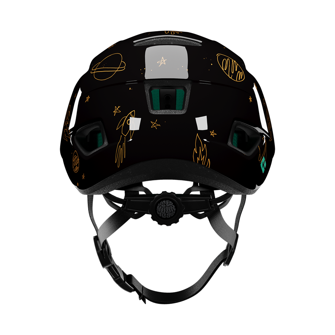 Lazer Pnut KinetiCore 2.0 Toddlers' Helmet - Flying Rocket