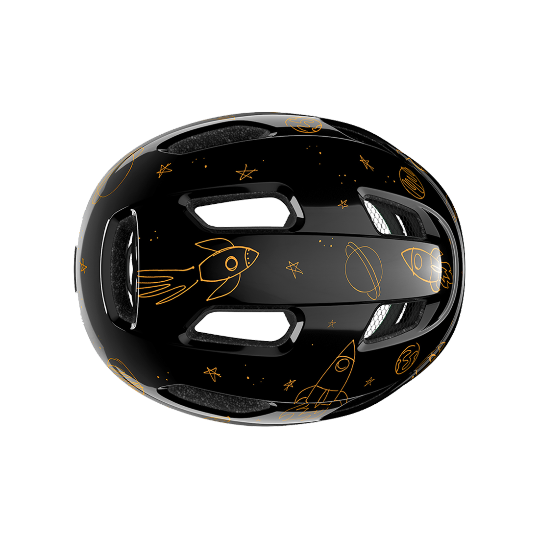 Lazer Pnut KinetiCore 2.0 Toddlers' Helmet - Flying Rocket