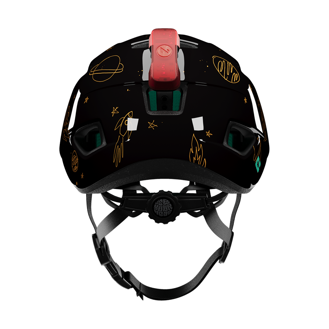 Lazer Pnut KinetiCore 2.0 Toddlers' Helmet - Flying Rocket