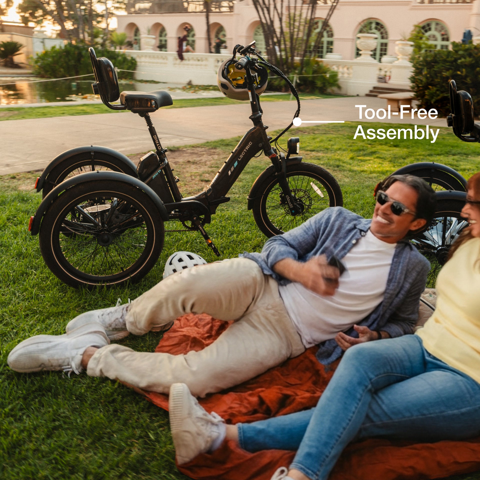 XP Trike2 750 eTrike bleu crépuscule [CA]