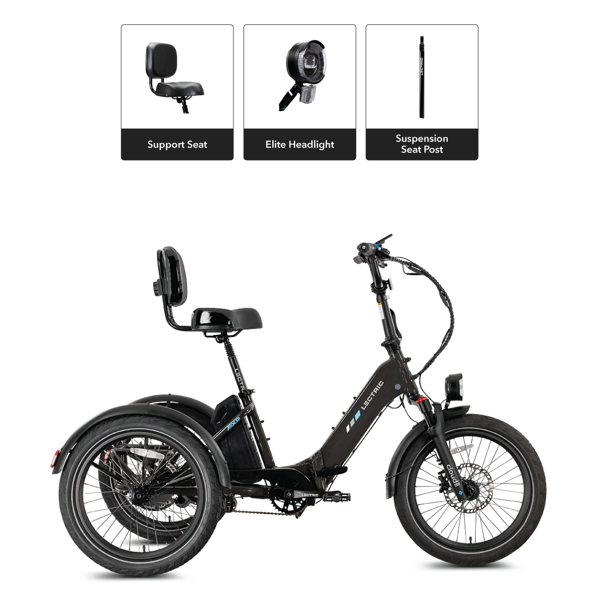 XP Trike2 Tempest Grey eTrike