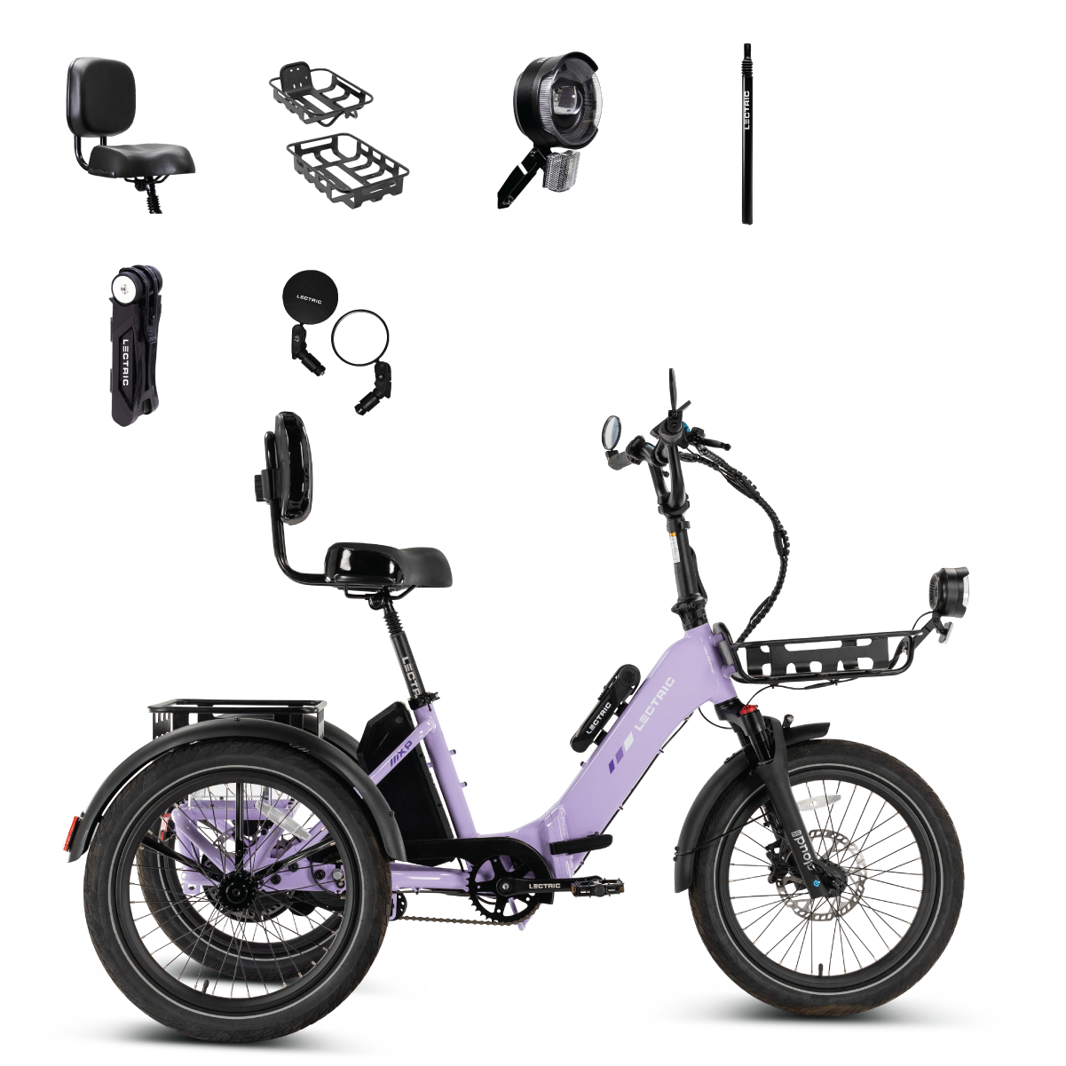 XP Trike2 750 Lavender Haze - 4th of July Bundle