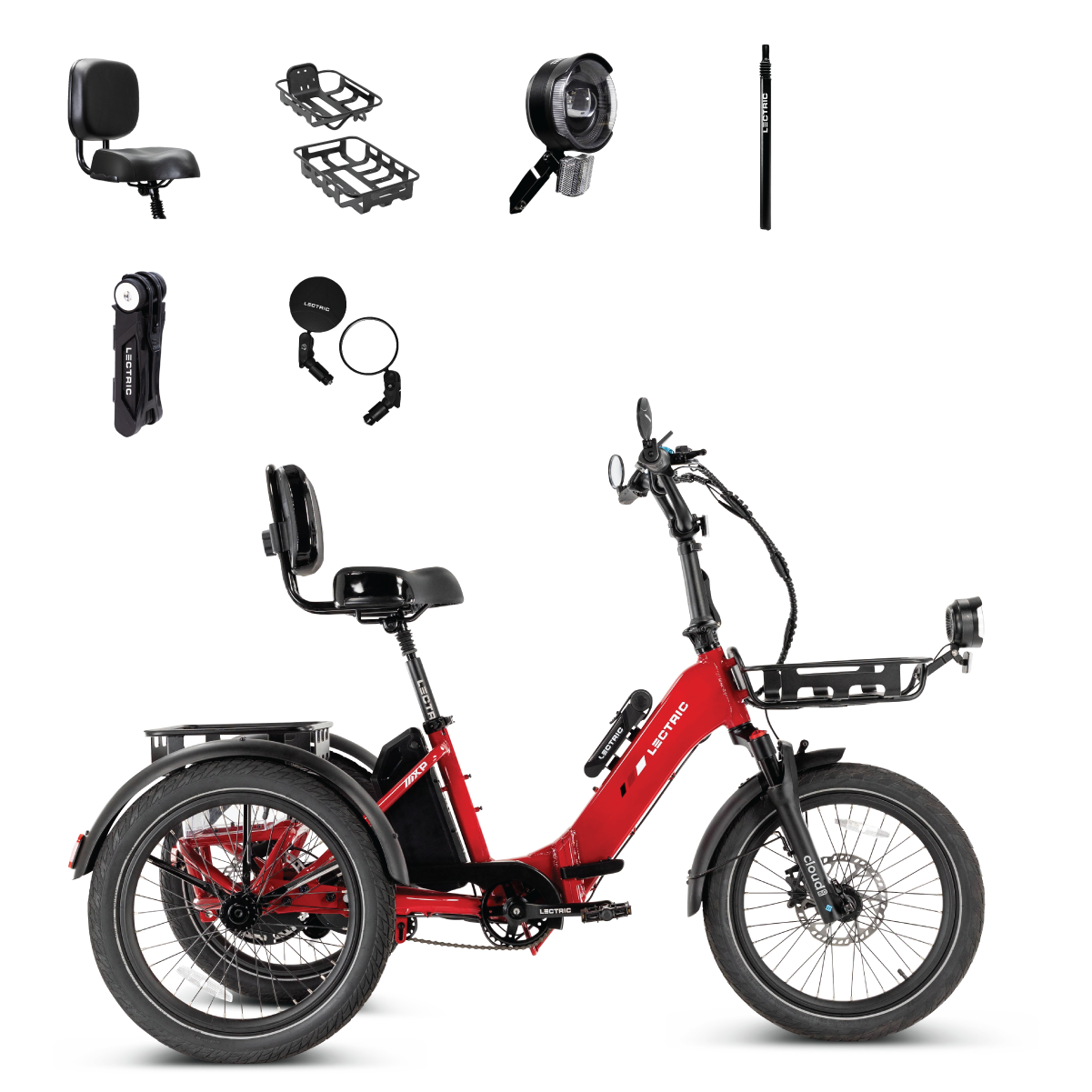 XP Trike2 750 Phoenix Red - 4th of July Bundle