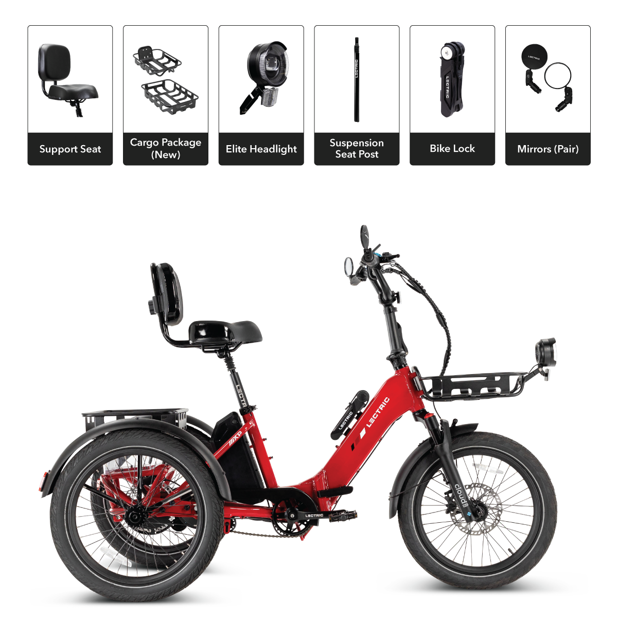 XP Trike2 750 Phoenix Red eTrike
