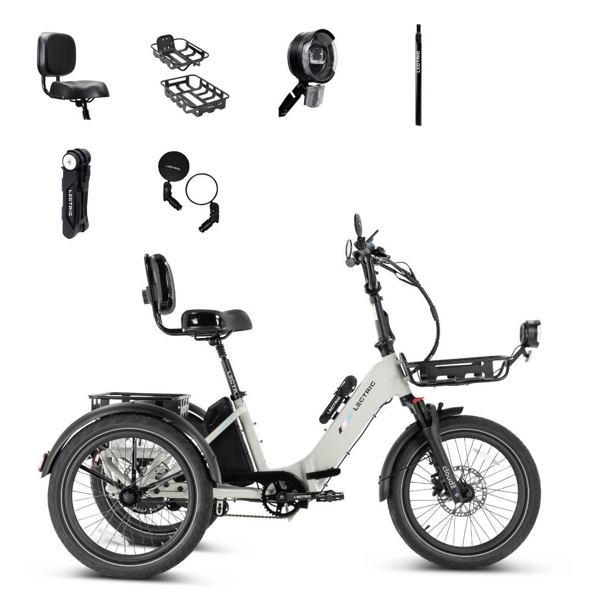 XP Trike2 750 Stratus White - Holiday Bundle