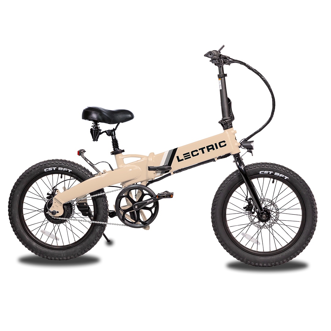 Lectric XP Lite Sandstorm eBike with comfort pack