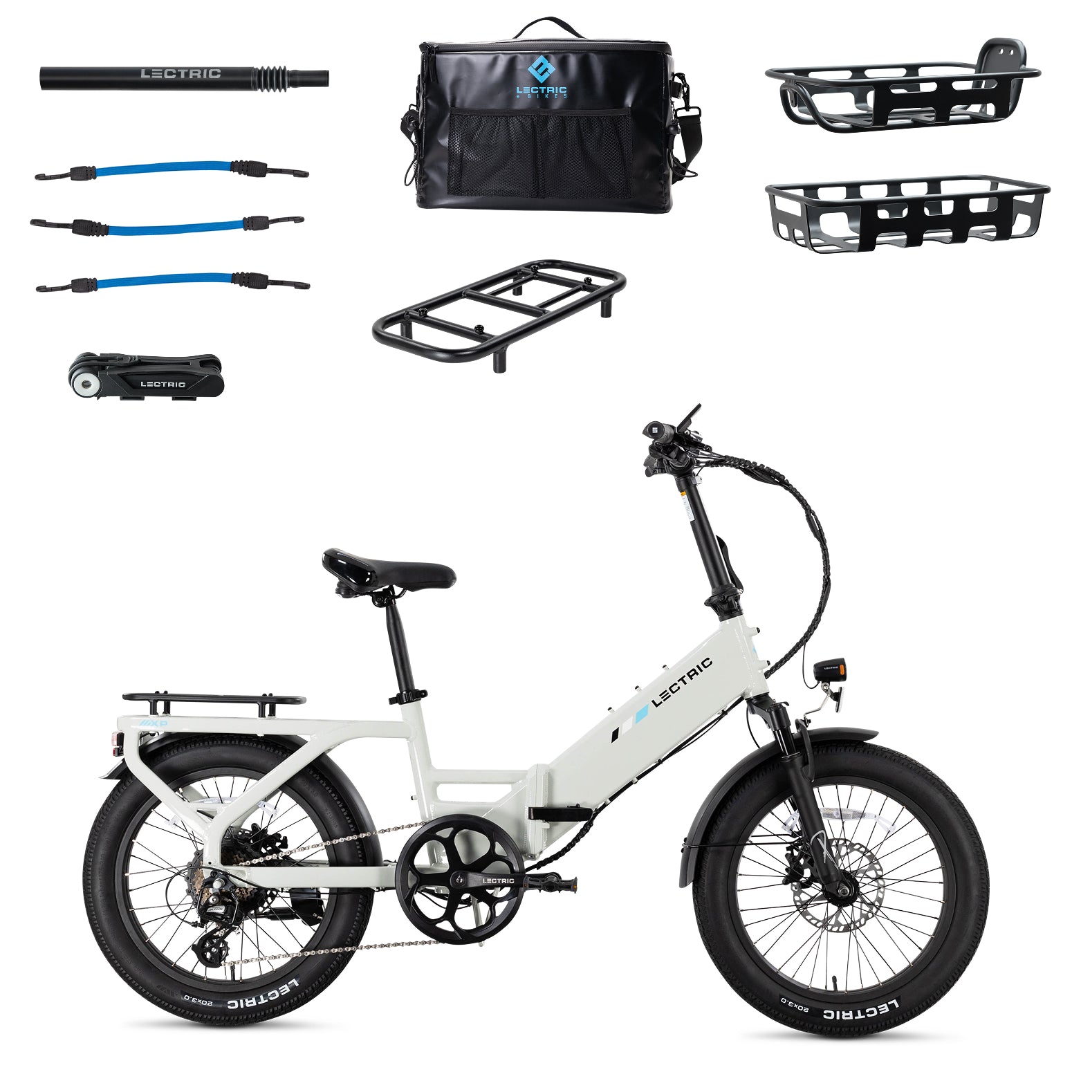 XP4 750 Step-Thru Stratus White - Black Friday Bundle