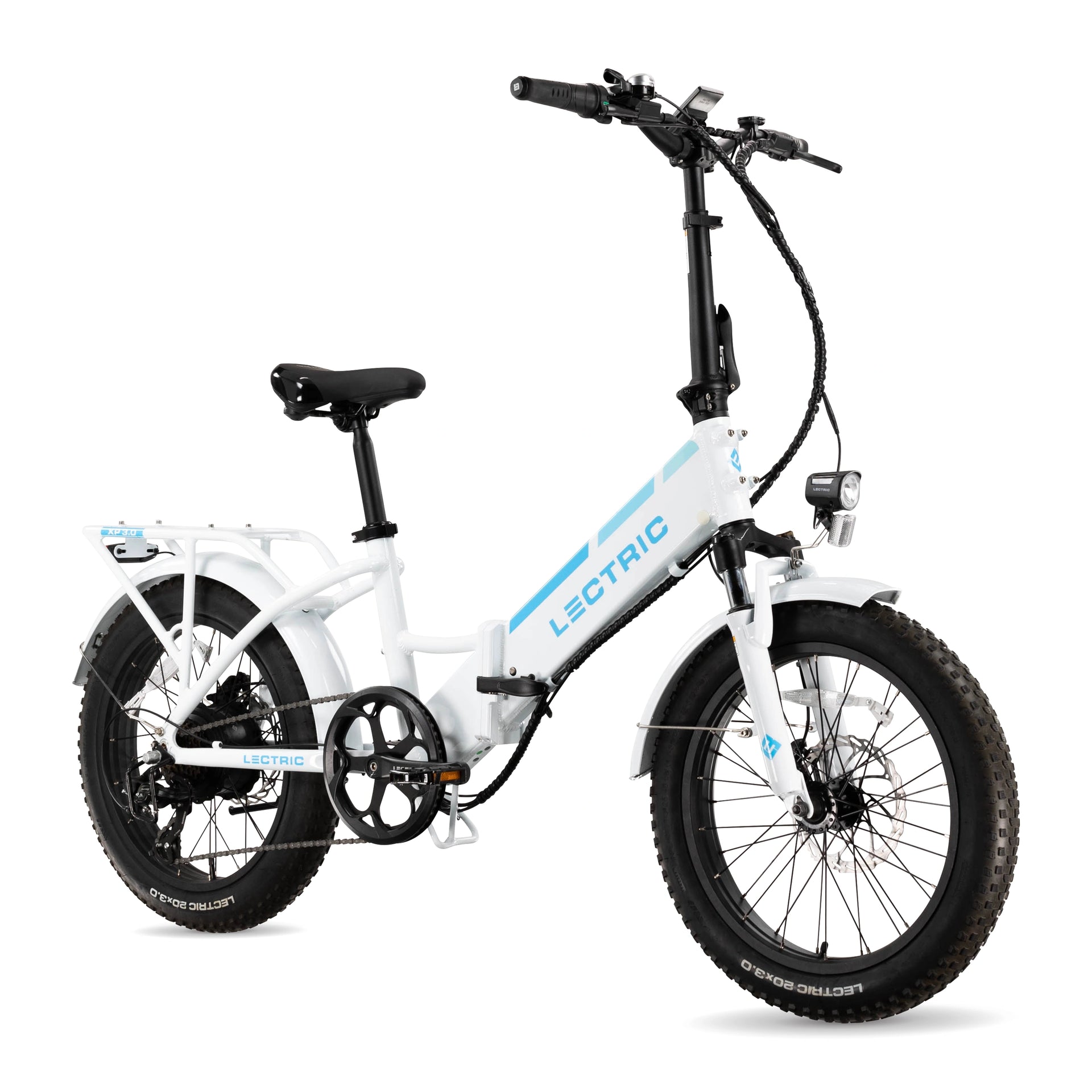 White online electric bike