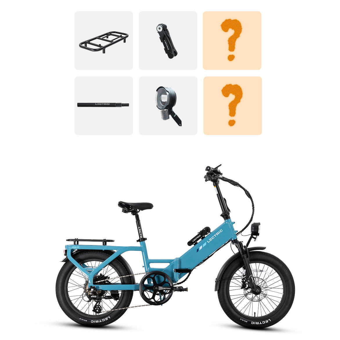 XP4 750 Step-Thru Raindrop Blue - Black Friday Bundle