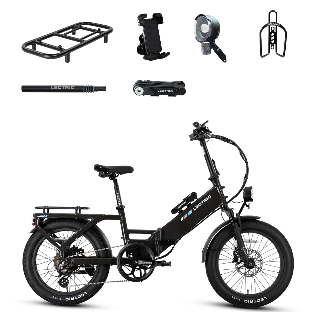 XP4 750 Step-Thru Tempest Grey - Black Friday Bundle