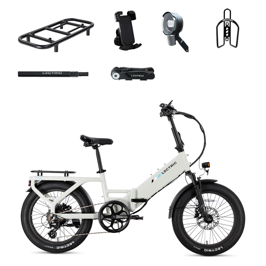 XP4 750 Step-Thru Stratus White - Black Friday Bundle