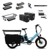 XPedition2 Raindrop Blue Long-Range Dual-Battery + FREE Running Boards, Cushions, Elite Headlight, Suspension Seat Post, Orbitor, Fast Charger, XL Cargo Panniers ($893 Value)
