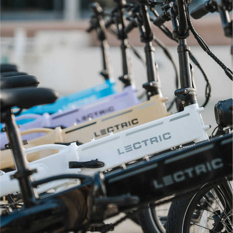range of electric bicycles XP Lite 2.0 Lectric Blue Long-Range eBike | Lightweight eBike