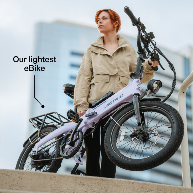 lightest electric bicycles XP Lite 2.0 Lavender Haze Long-Range eBike | Lightweight eBike