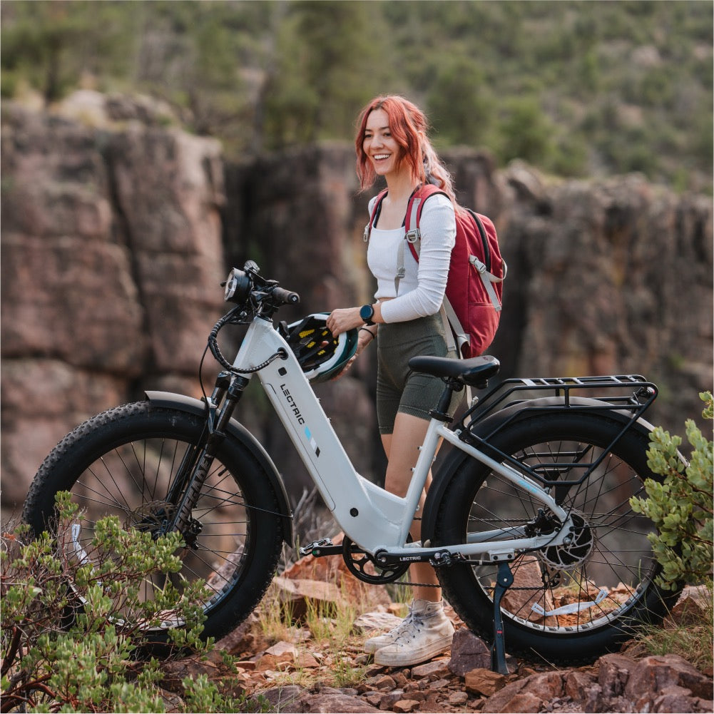 XPeak Long-Range Off-Road eBike Step-Thru eMTB Lectric eBikes®