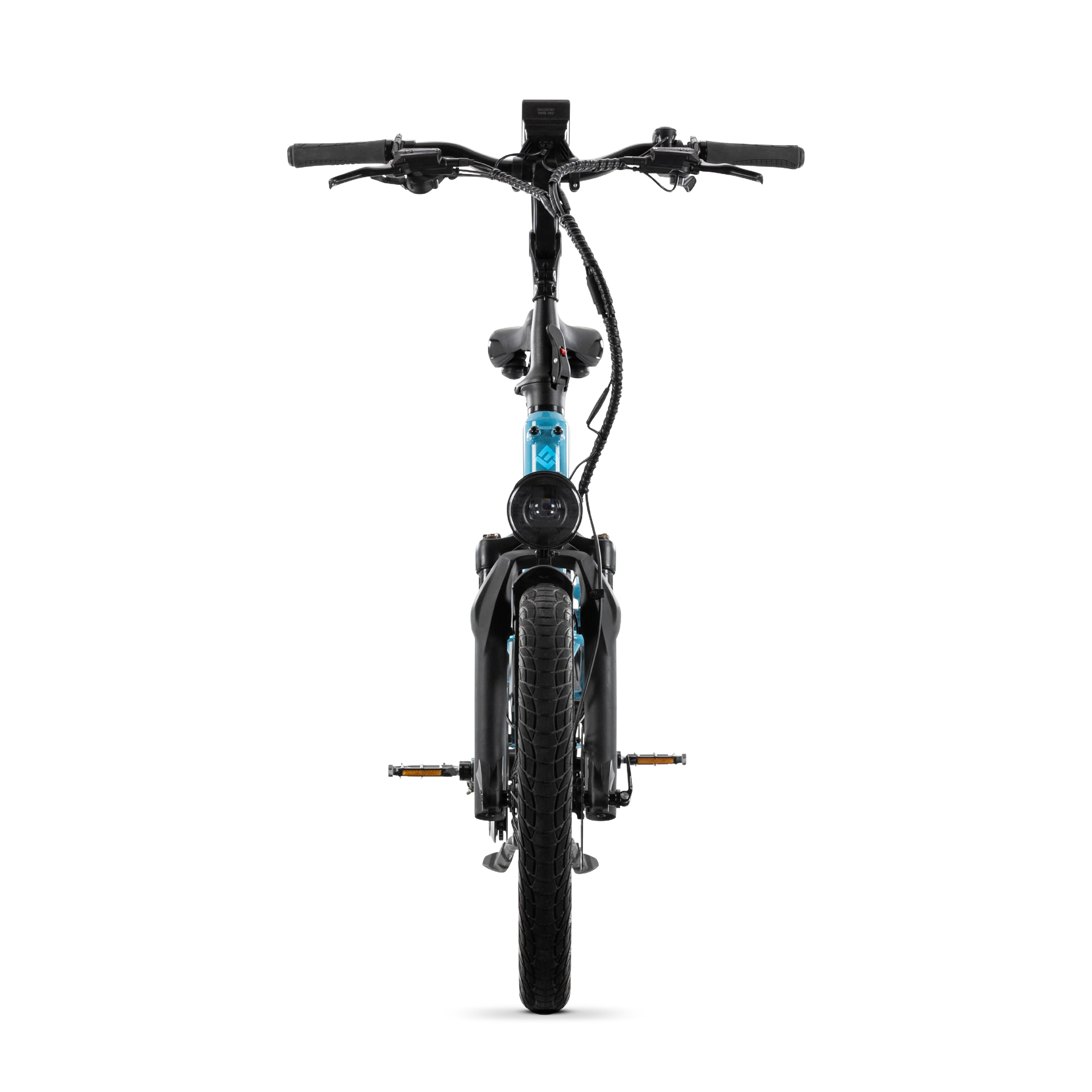 XPedition Raindrop Blue Electric Cargo Bike | Long-Range Dual Battery
