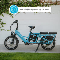 XPedition 2.0 Raindrop Blue Long-Range Dual-Battery eBike