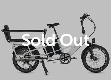 XPedition2 Stratus White Long-Range Dual-Battery eBike