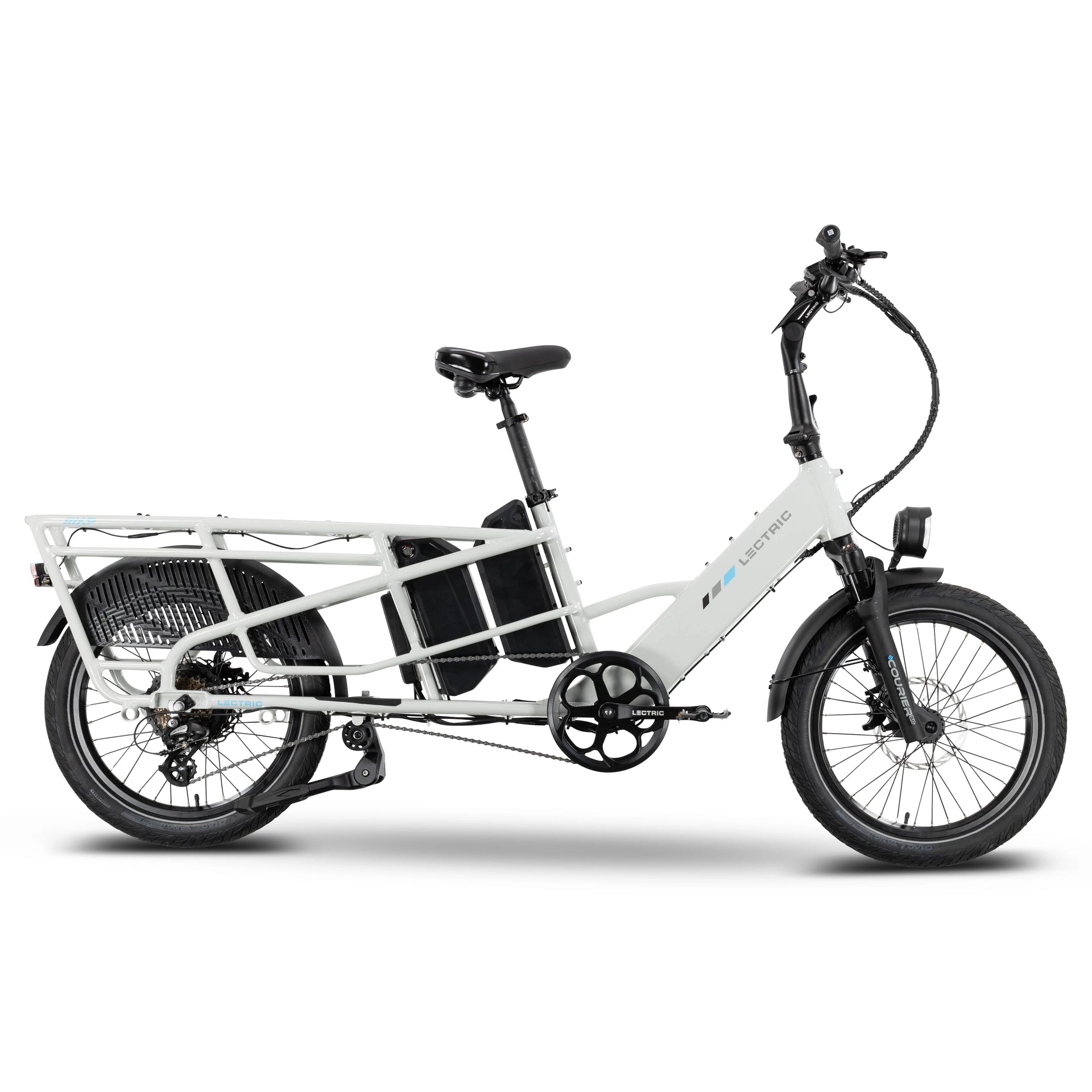 XPedition 2.0 Stratus White Long-Range Dual-Battery eBike