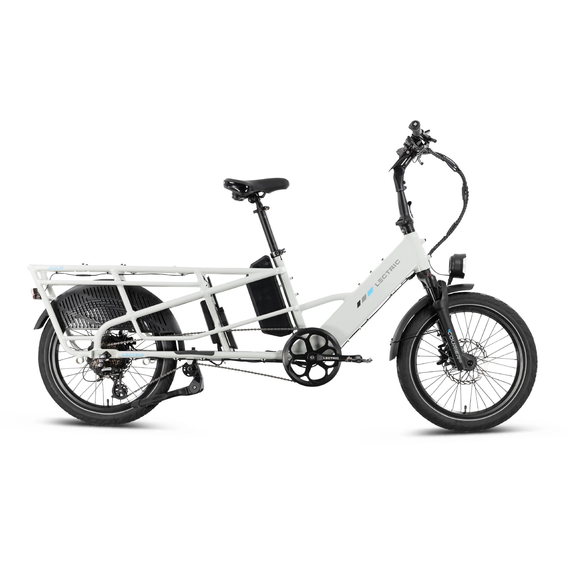 XPedition Stratus White Cargo eBike | Single Battery