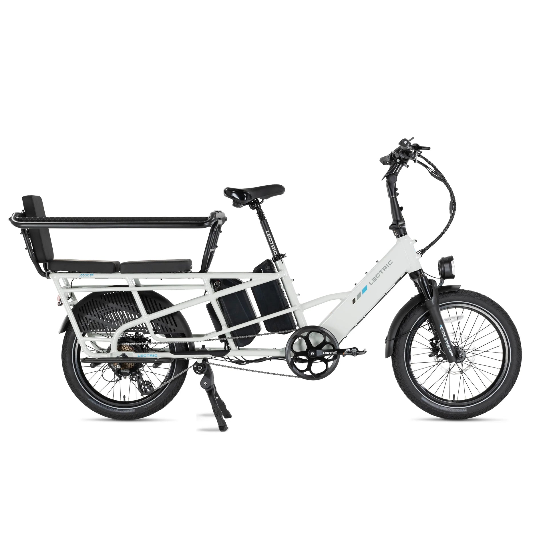 XPedition 2.0 Stratus White Long-Range Dual-Battery eBike