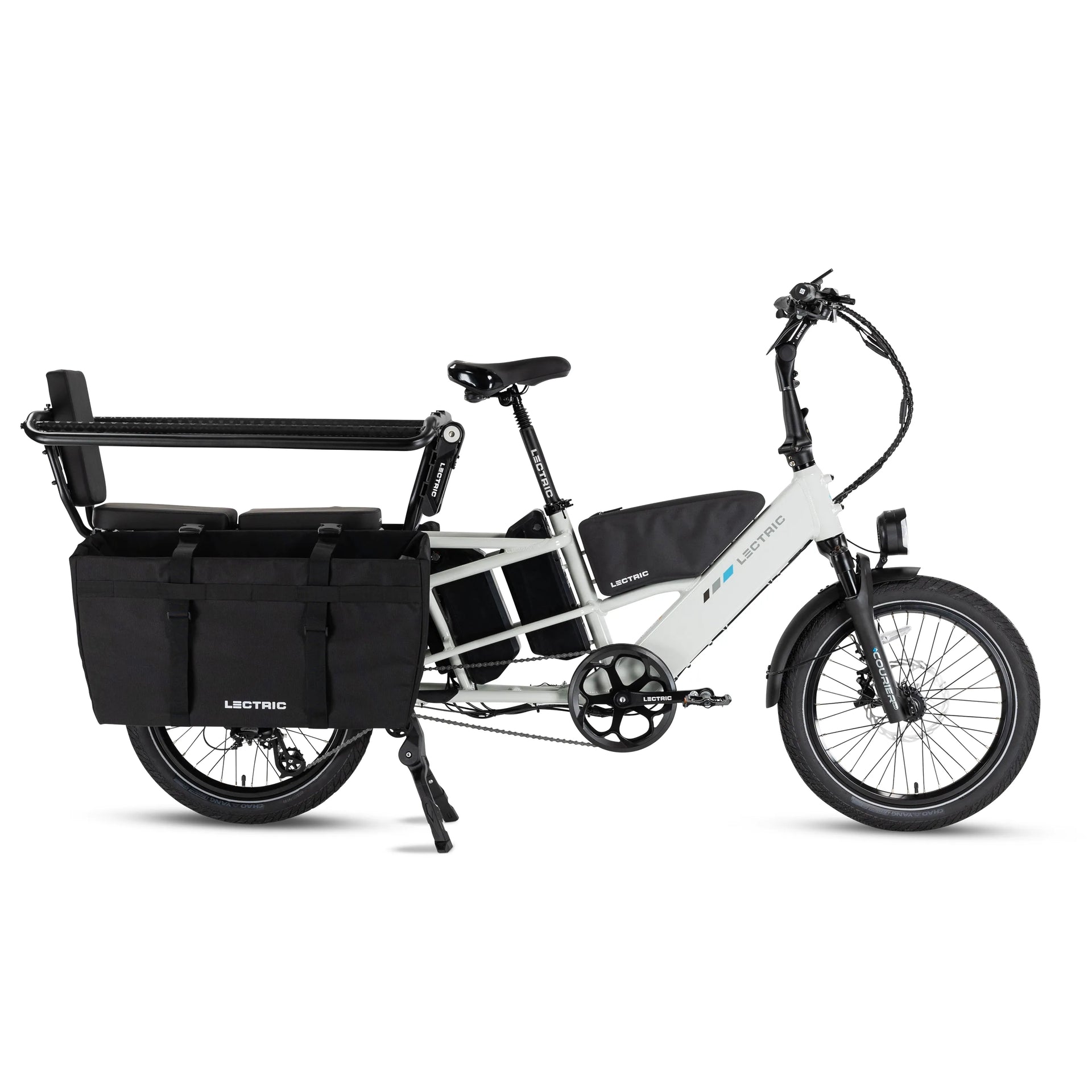 XPedition 2.0 Stratus White Long-Range Dual-Battery eBike