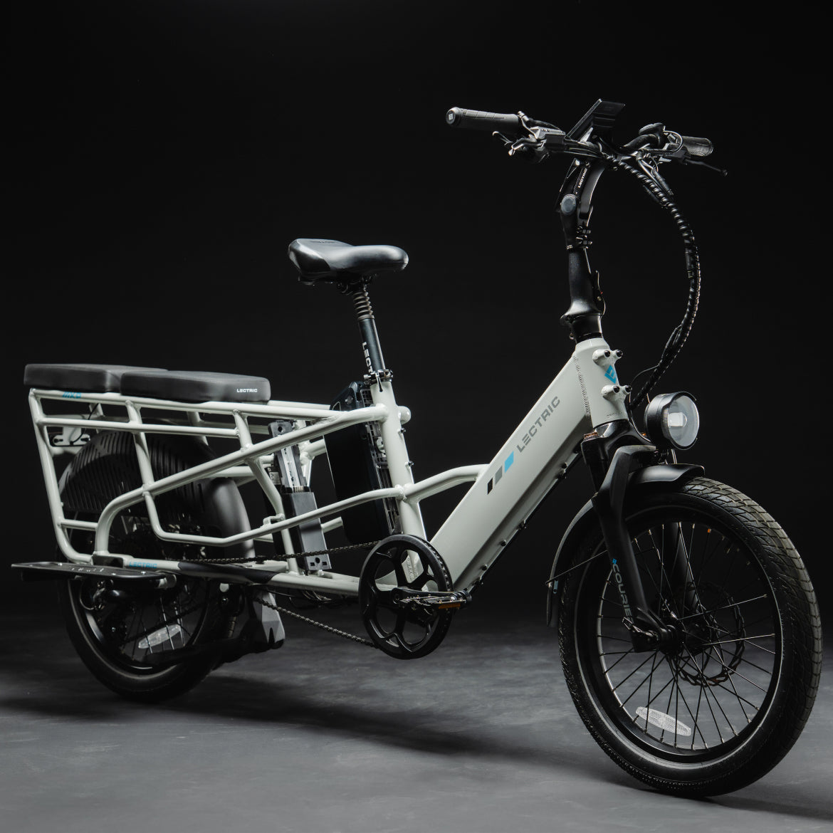 trekking e-bike viator 2.0 XPedition Stratus White Cargo eBike | Dual Battery