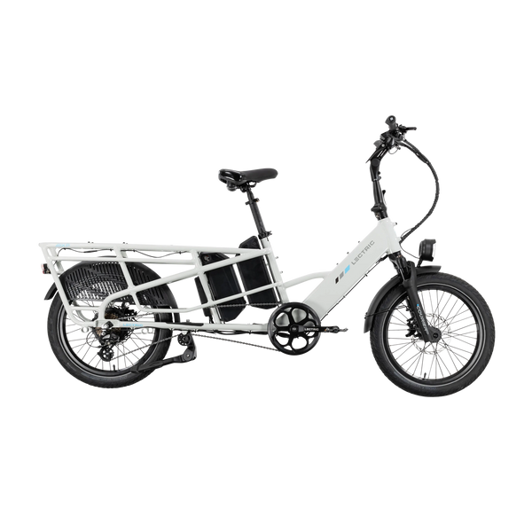 XPedition 2.0 Stratus White Long-Range Dual-Battery eBike