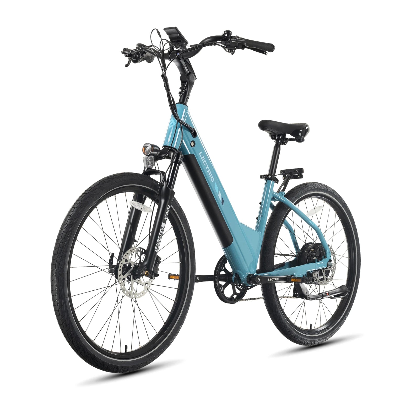 Vélo électrique XPress2 Raindrop Blue Cruiser