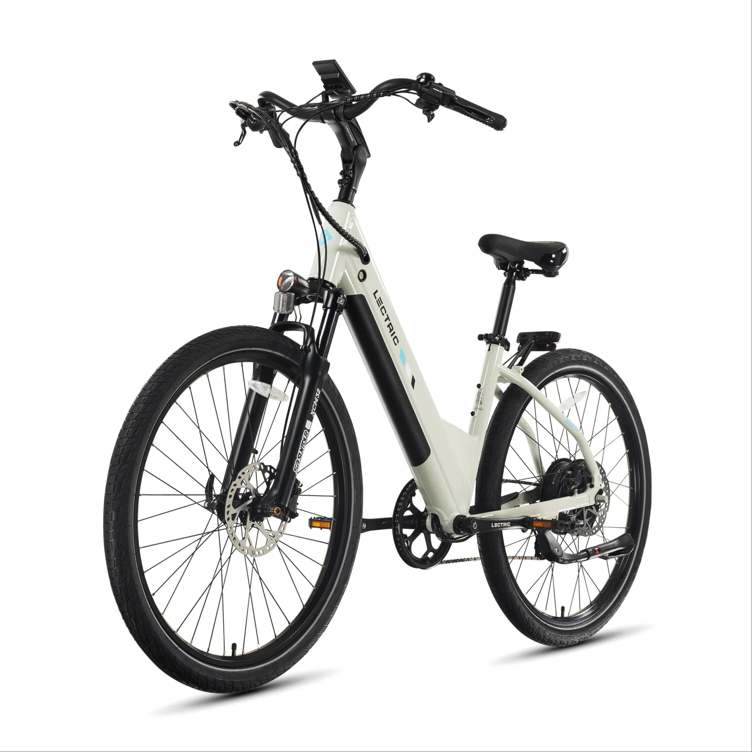 XPress2 Stratus White Cruiser eBike