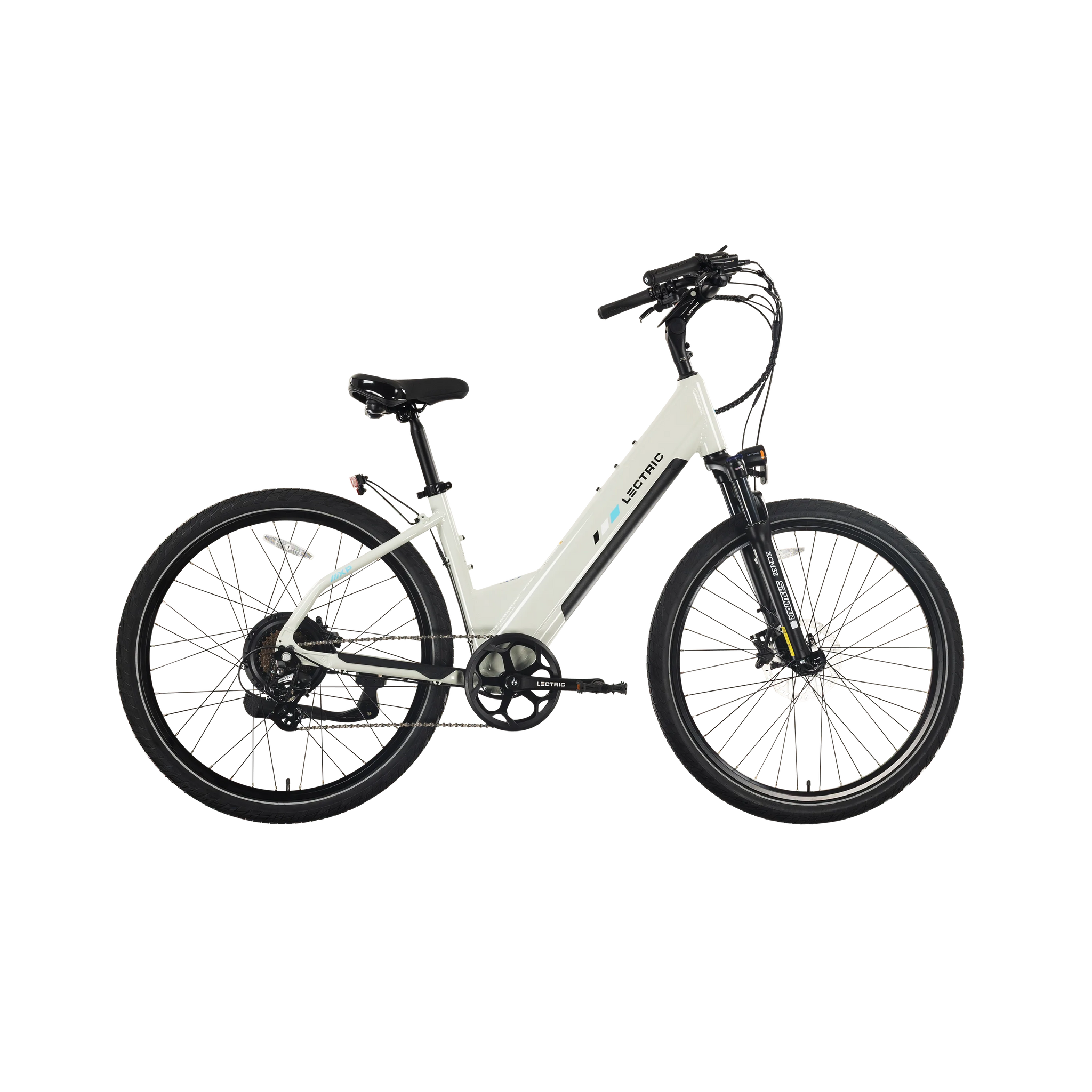 XPress2 Stratus White Cruiser eBike