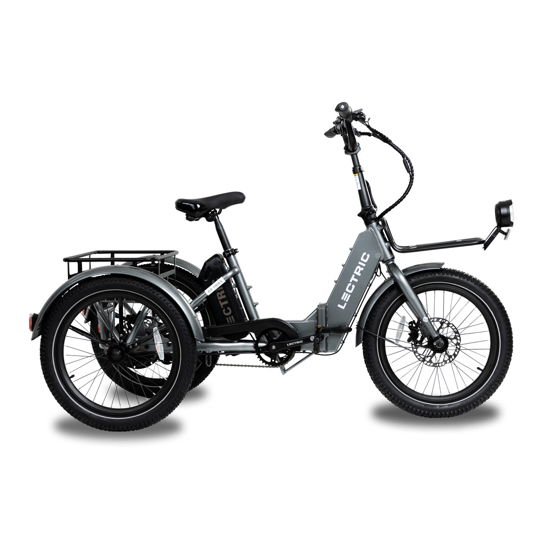 Lectric XP Trike with Cargo Packge eBike profile