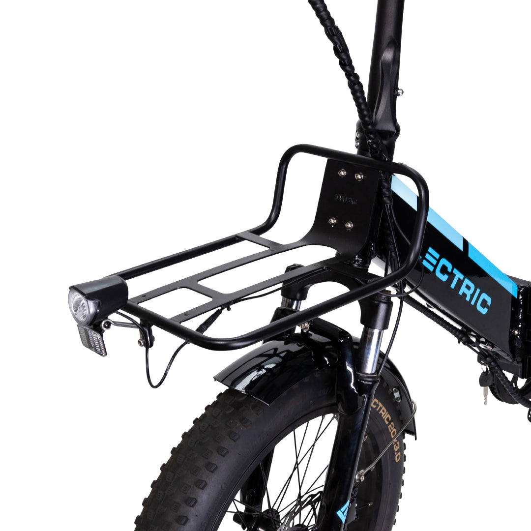 Front rack on Lectric XP 3.0 eBike