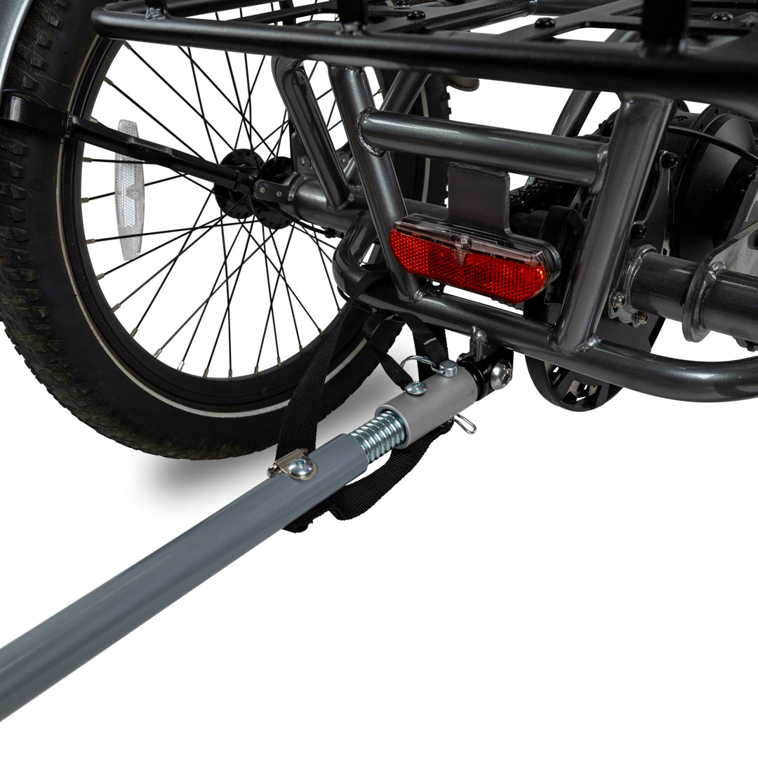 Tricycle store trailer hitch