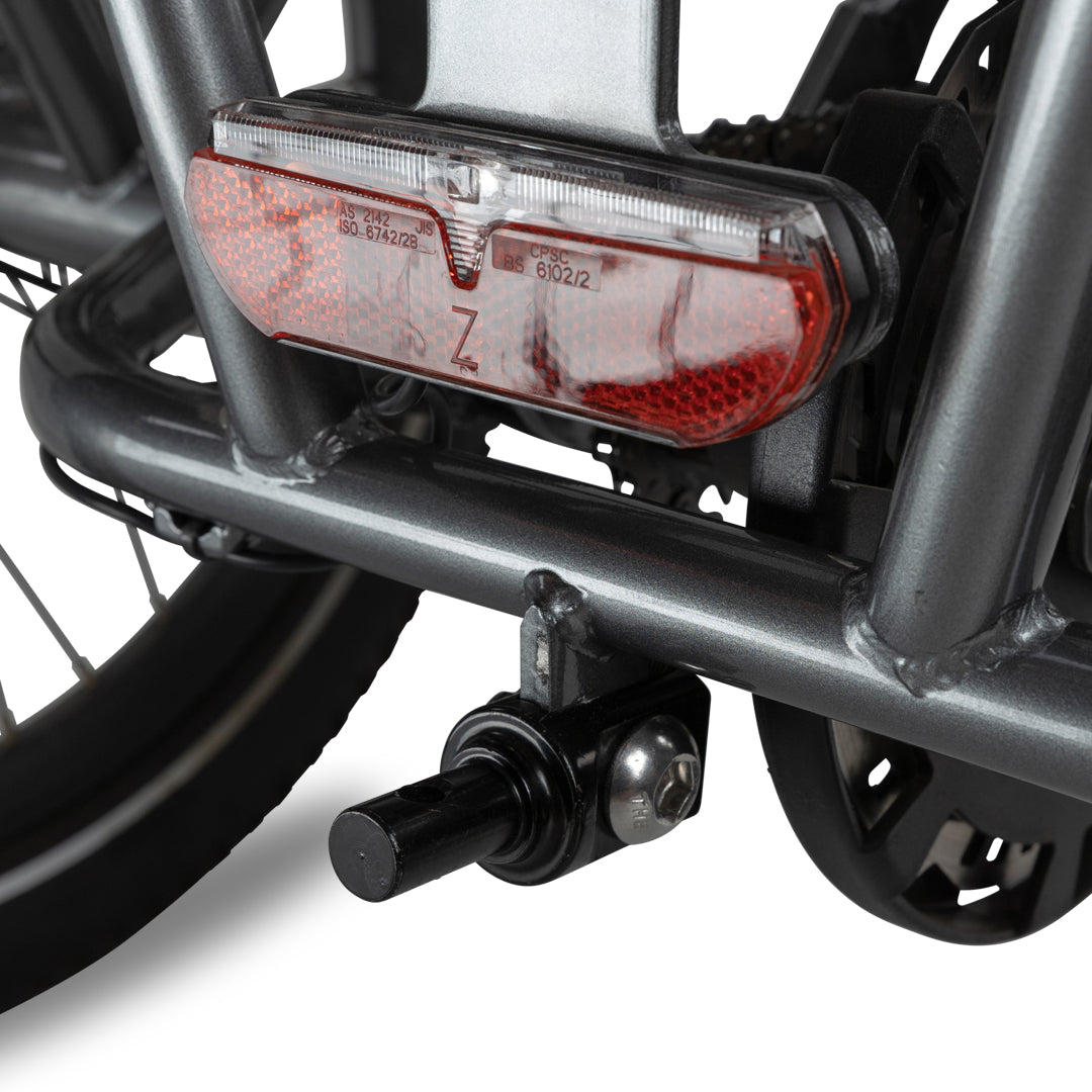 Lectric Wag-Along hitch attached to the Trike