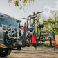 Lectric XP Trike and Lectric XPedition on an SUV bike rack