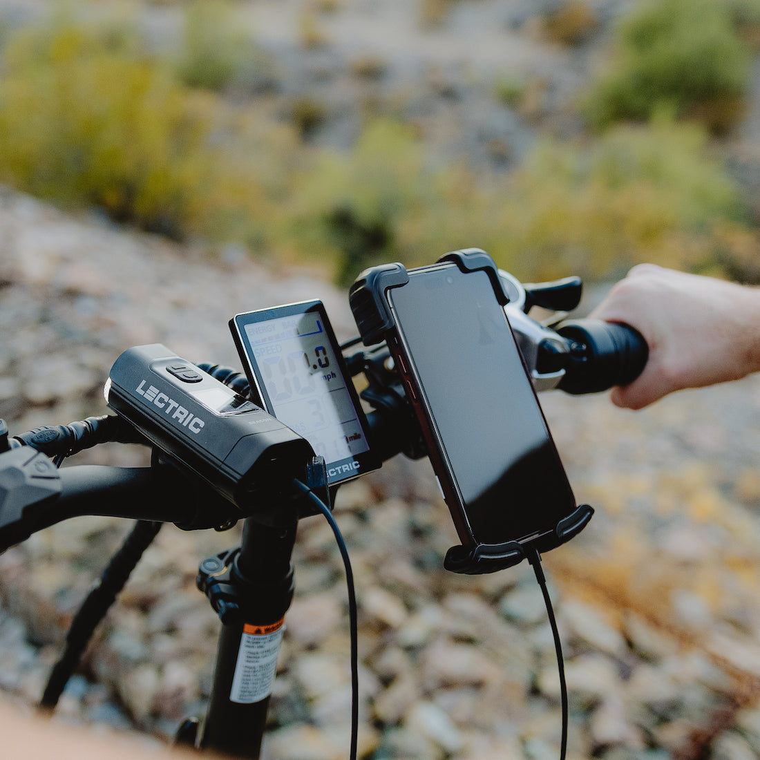 Power bank best sale bike mount