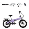 XP Lite2 Lavender Haze Long-Range + FREE Rear Rack, Fenders, Elite Headlight, Suspension Seat Post ($316 Value)