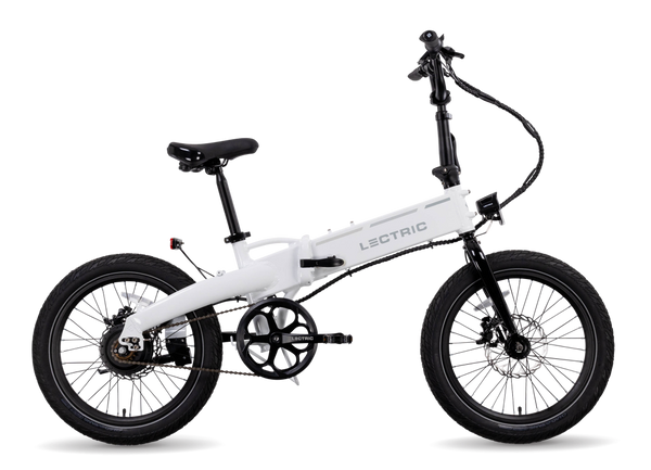 lightest electric folding bicycle XP Lite 2.0 Arctic White eBike | Lightweight eBike