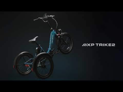 XP Trike2 Tempest Grey Electric Tricycle | Lectric eBikes®