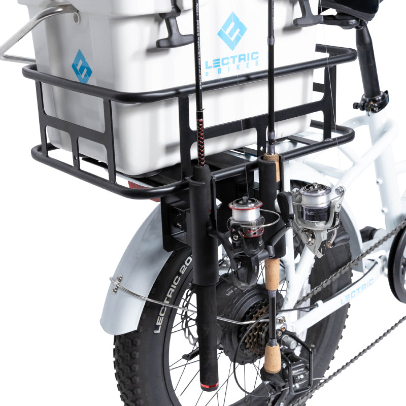 Bike Rod Racks eBike Fishing Rod Holder | Lectric eBikes