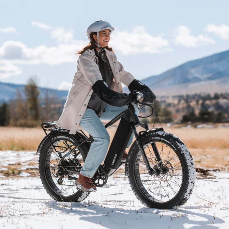 XPeak Winter Riding Package Accessories Lectric eBikes