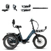 XP Trike2 750 Dusk Blue + FREE Cargo Package, Support Seat, Elite Headlight, Suspension Seat Post ($455 Value)
