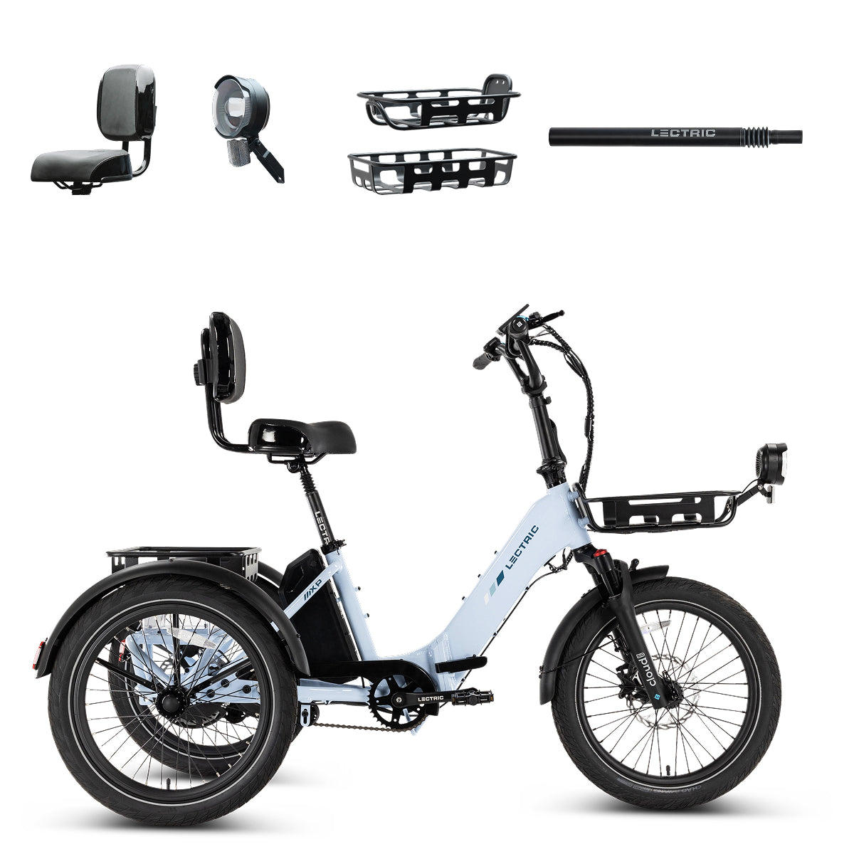XP Trike2 750 Glacier Blue - Holiday Bundle