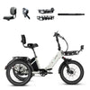 XP Trike2 750 Stratus White + FREE Cargo Package, Support Seat, Elite Headlight, Suspension Seat Post ($455 Value)