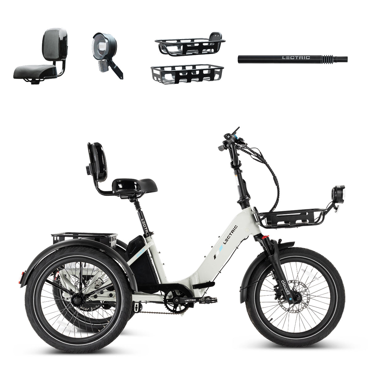 XP Trike2 750 Stratus White - Holiday Bundle