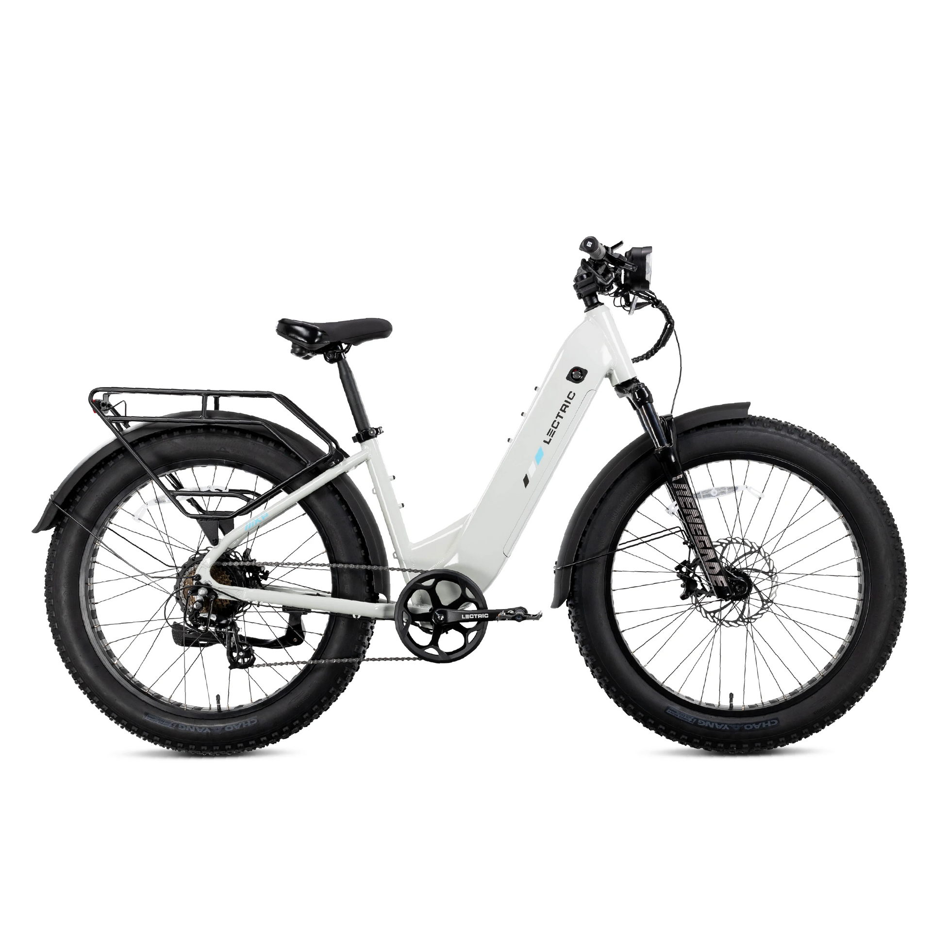 bicycle electric bicycle e-24 Duke (White/Black) piston hydraulic brakes with power cut High Performance Premium Electric Bikes