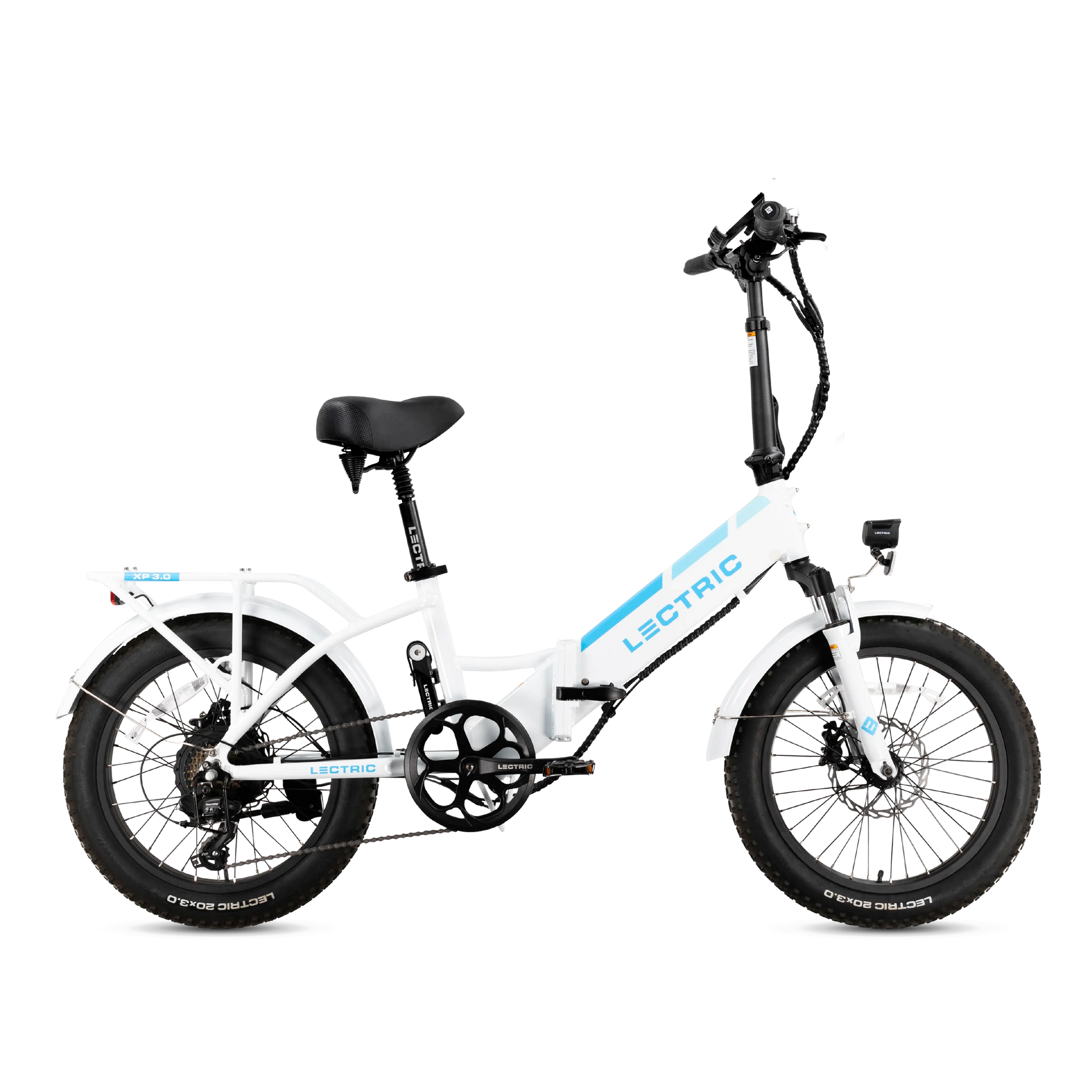 XP 3.0 White Step Thru Electric Bike Lectric eBikes