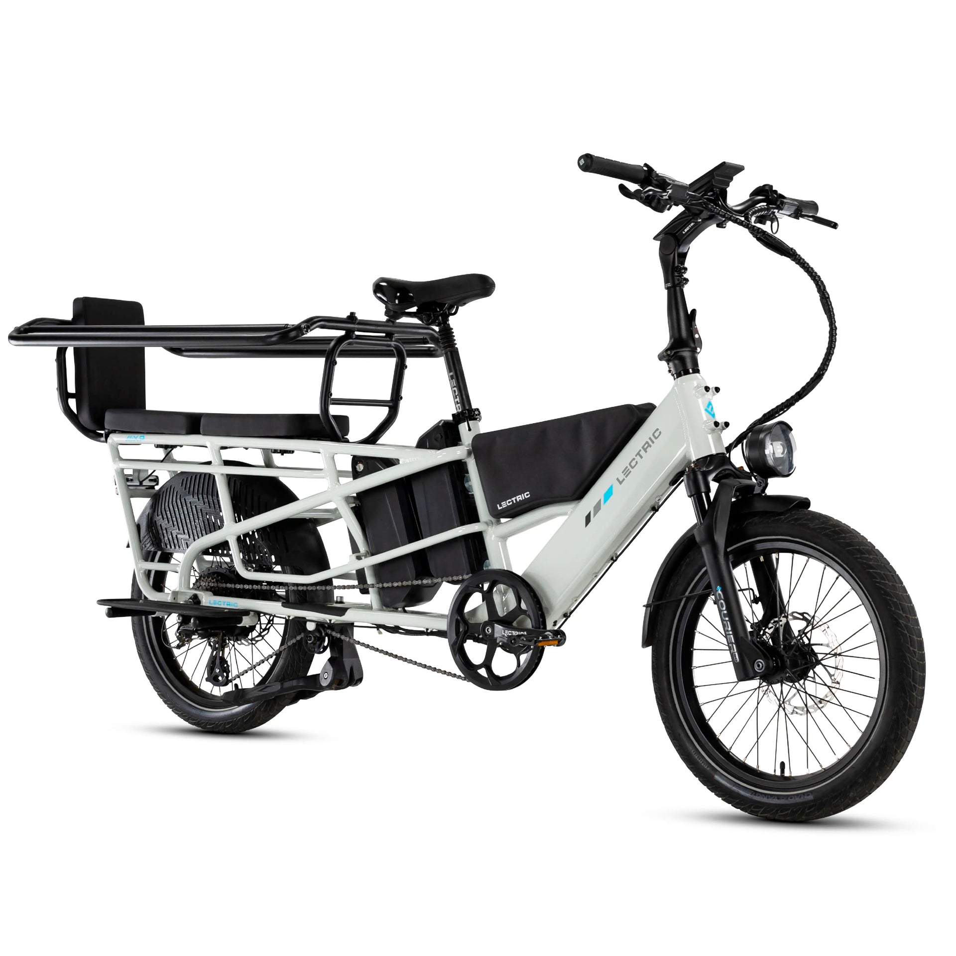 XPedition 2.0 Stratus White Long-Range Dual-Battery eBike