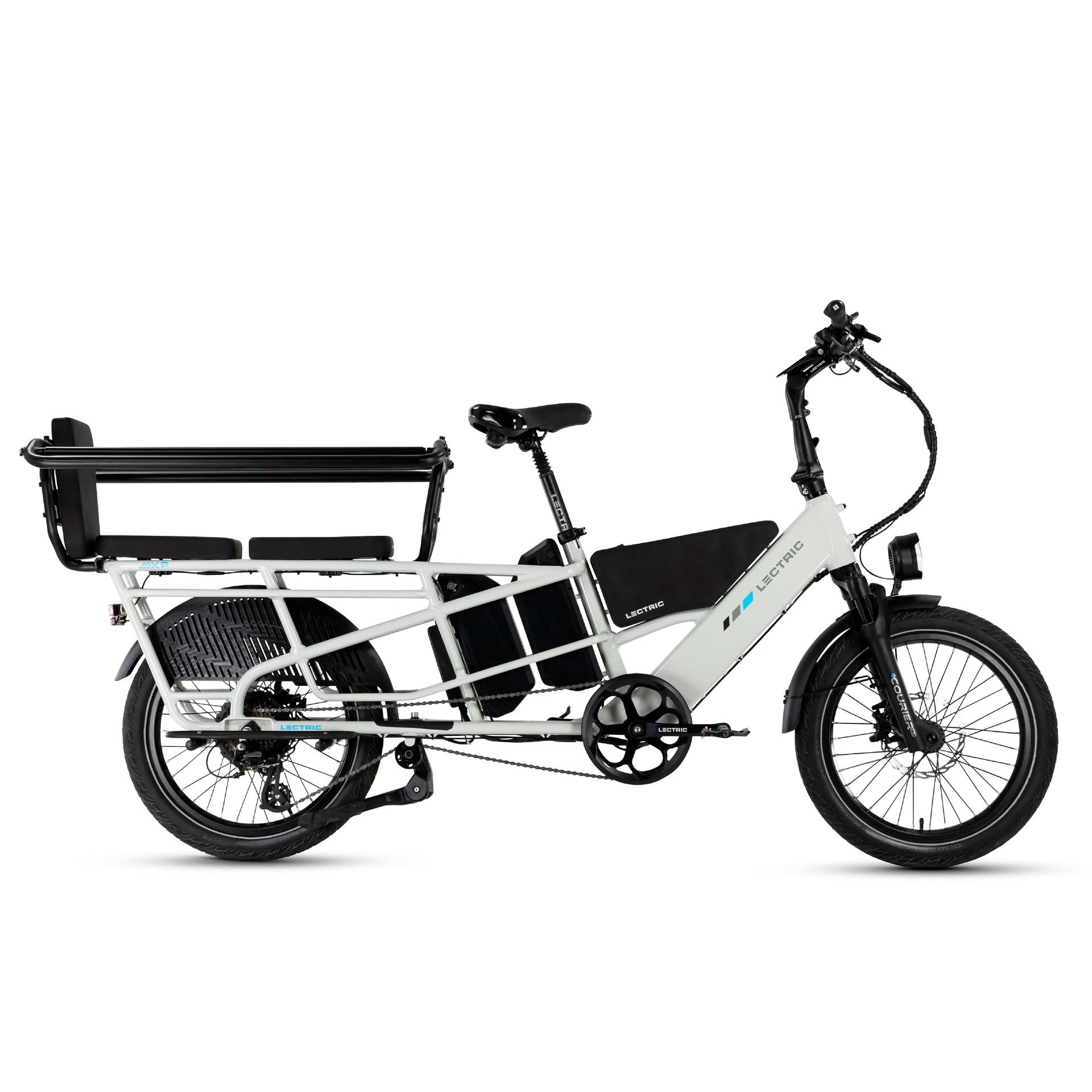 XPedition 2.0 Stratus White Long-Range Dual-Battery eBike